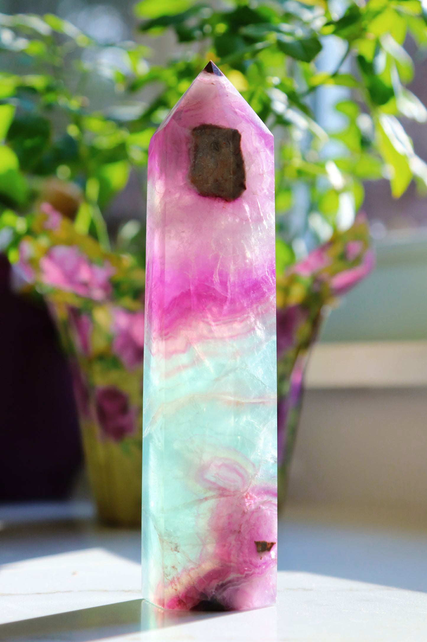 Rainbow Fluorite Towers