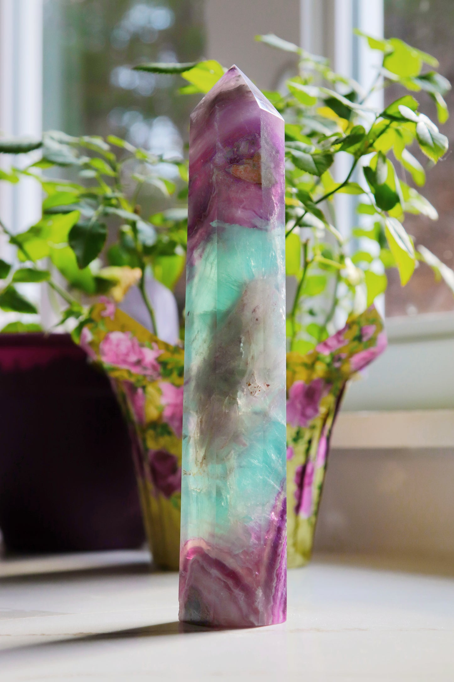 Rainbow Fluorite Towers