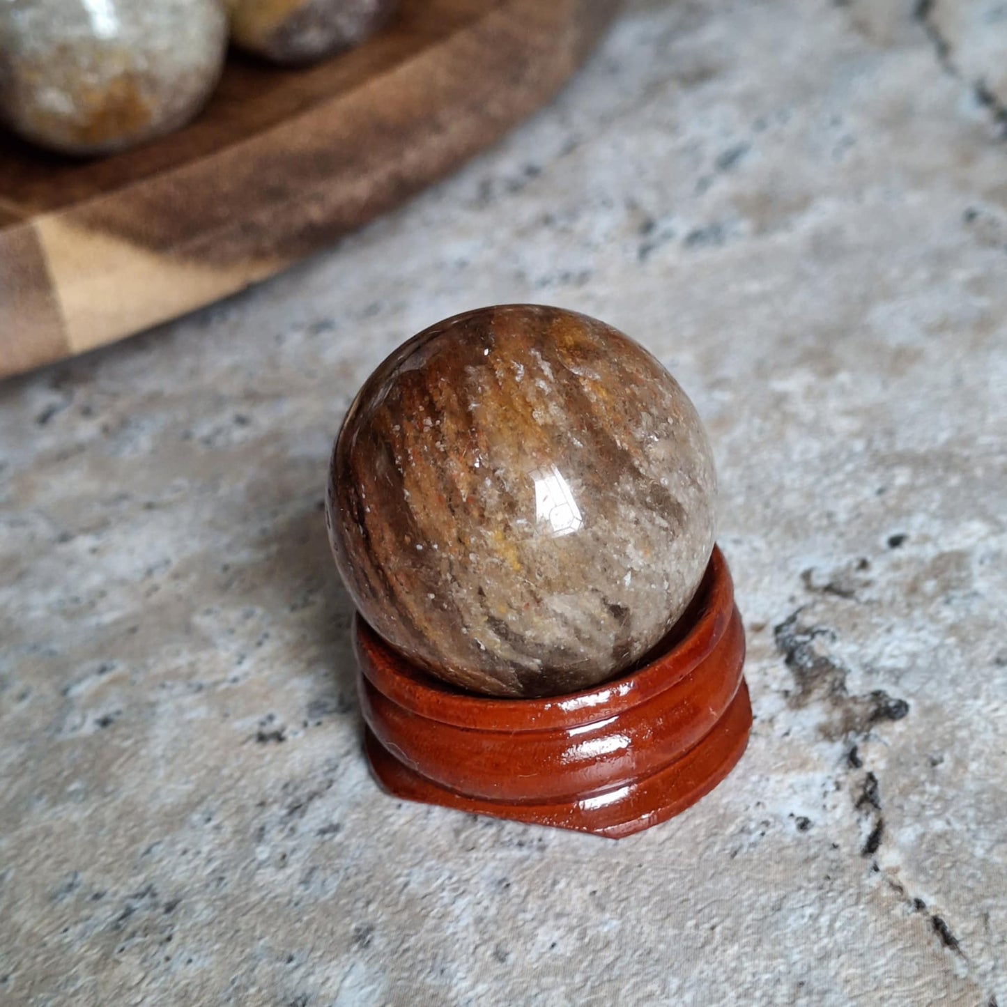 Thousand Layer Garden Quartz Mini Spheres