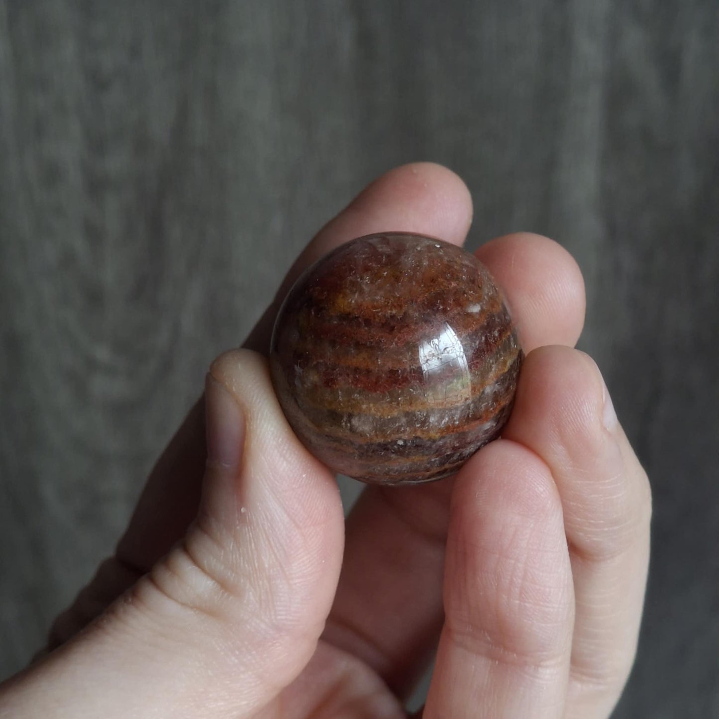 Thousand Layer Garden Quartz Mini Spheres