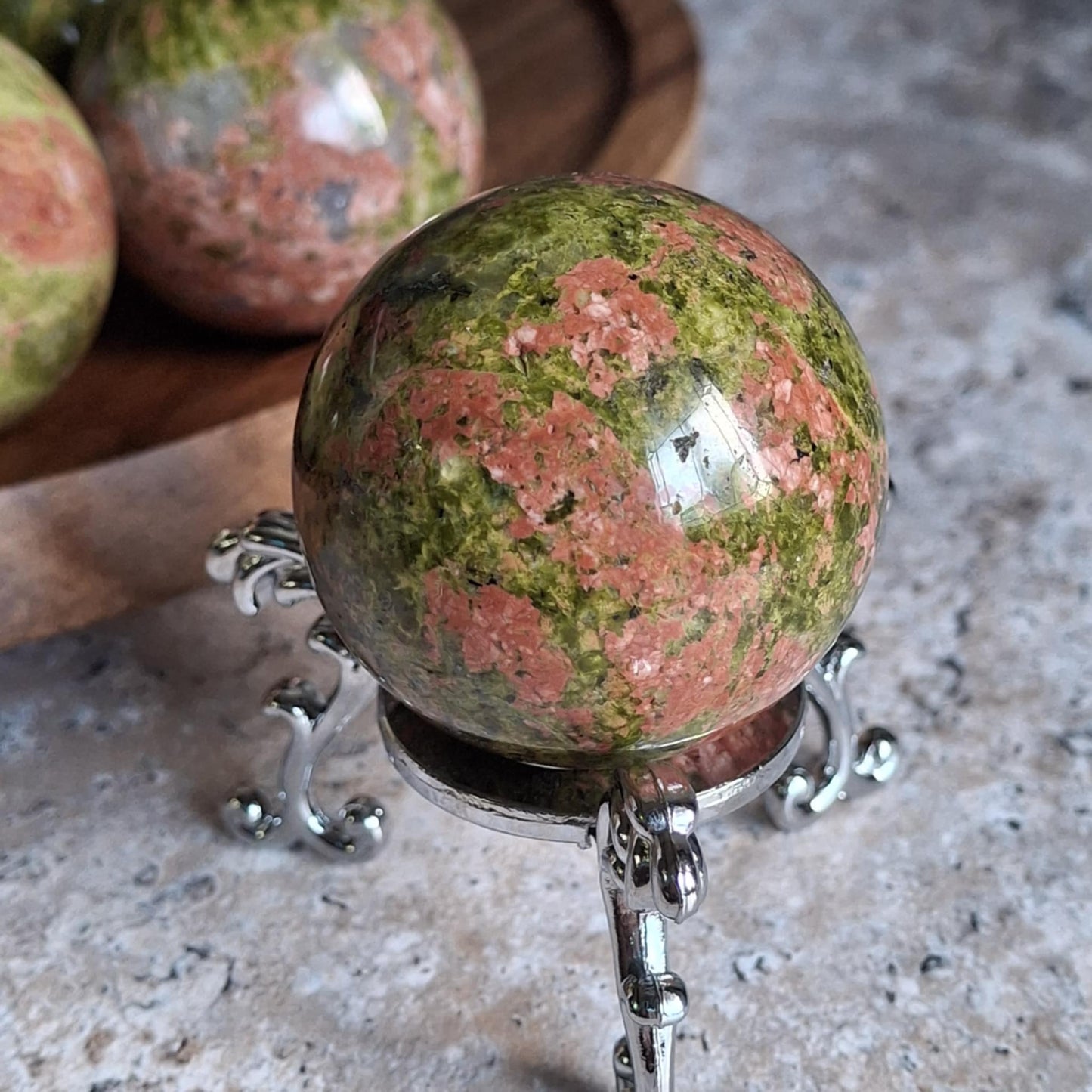 Unakite Mini Spheres