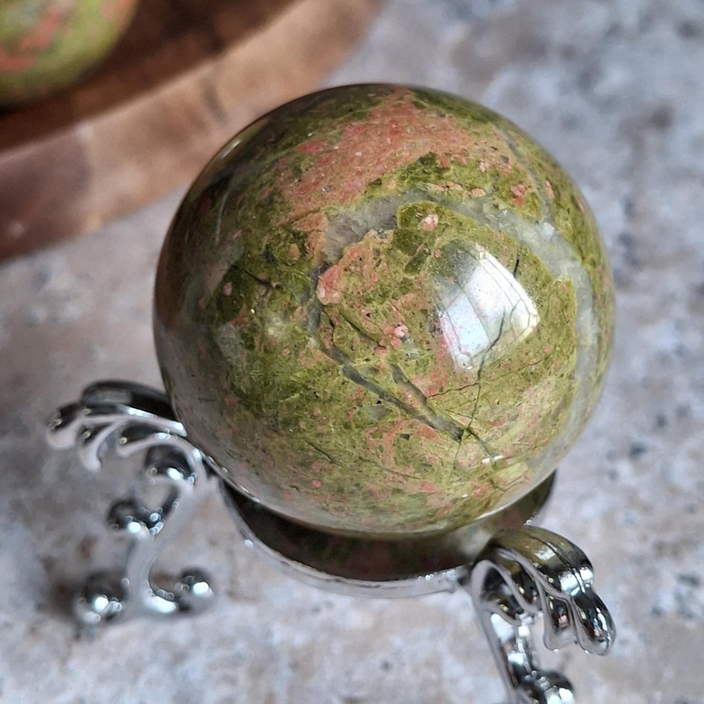 Unakite Mini Spheres