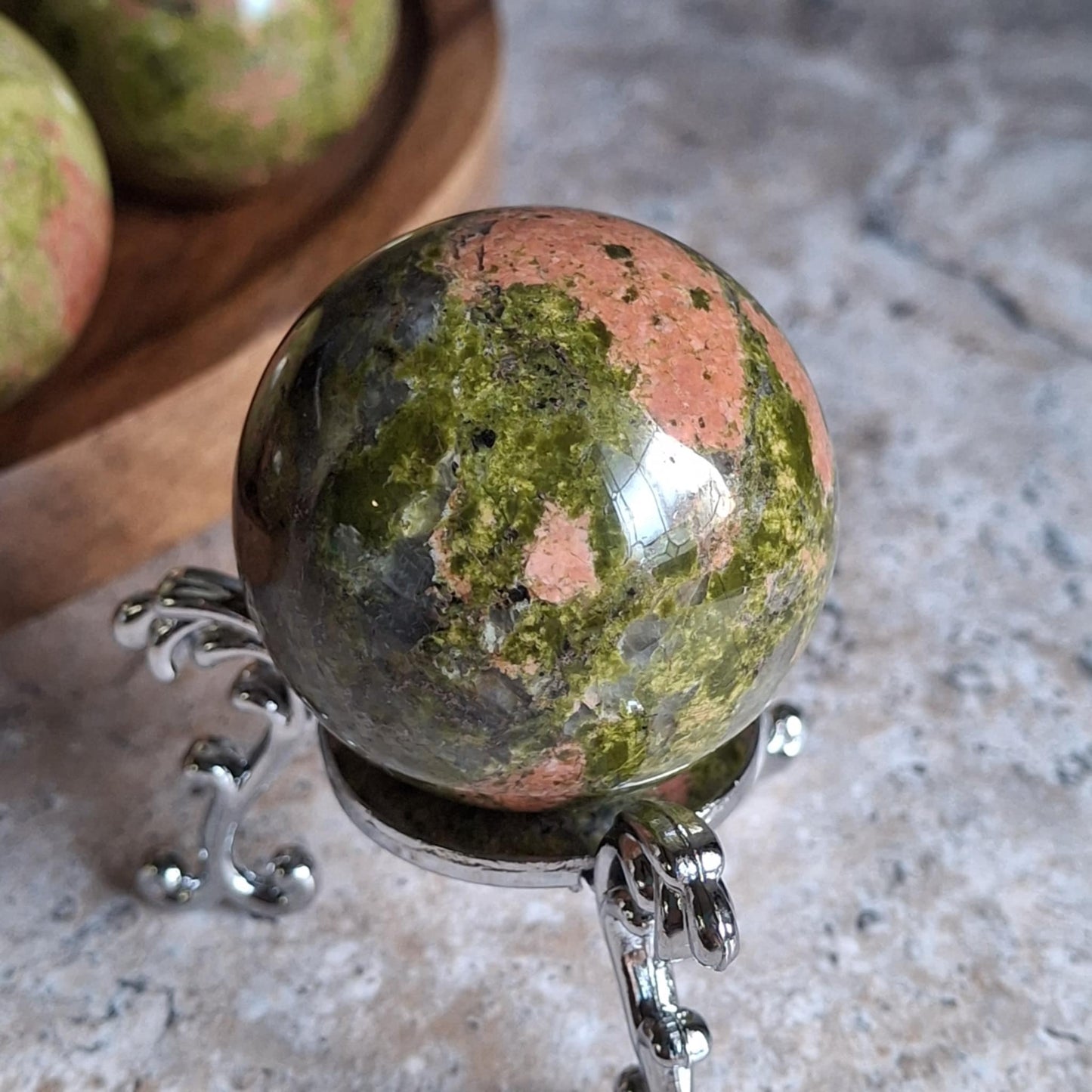 Unakite Mini Spheres