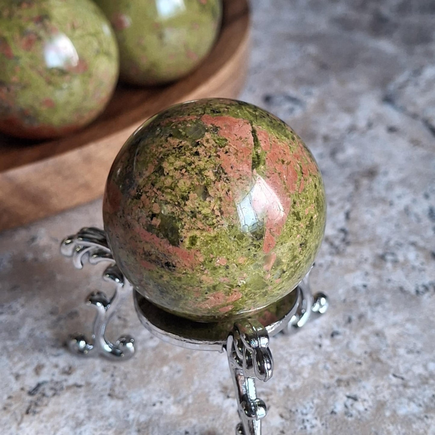 Unakite Mini Spheres