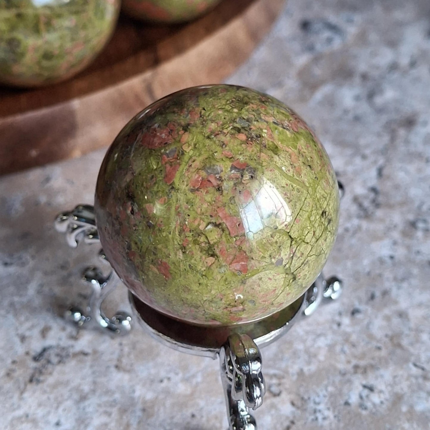 Unakite Mini Spheres