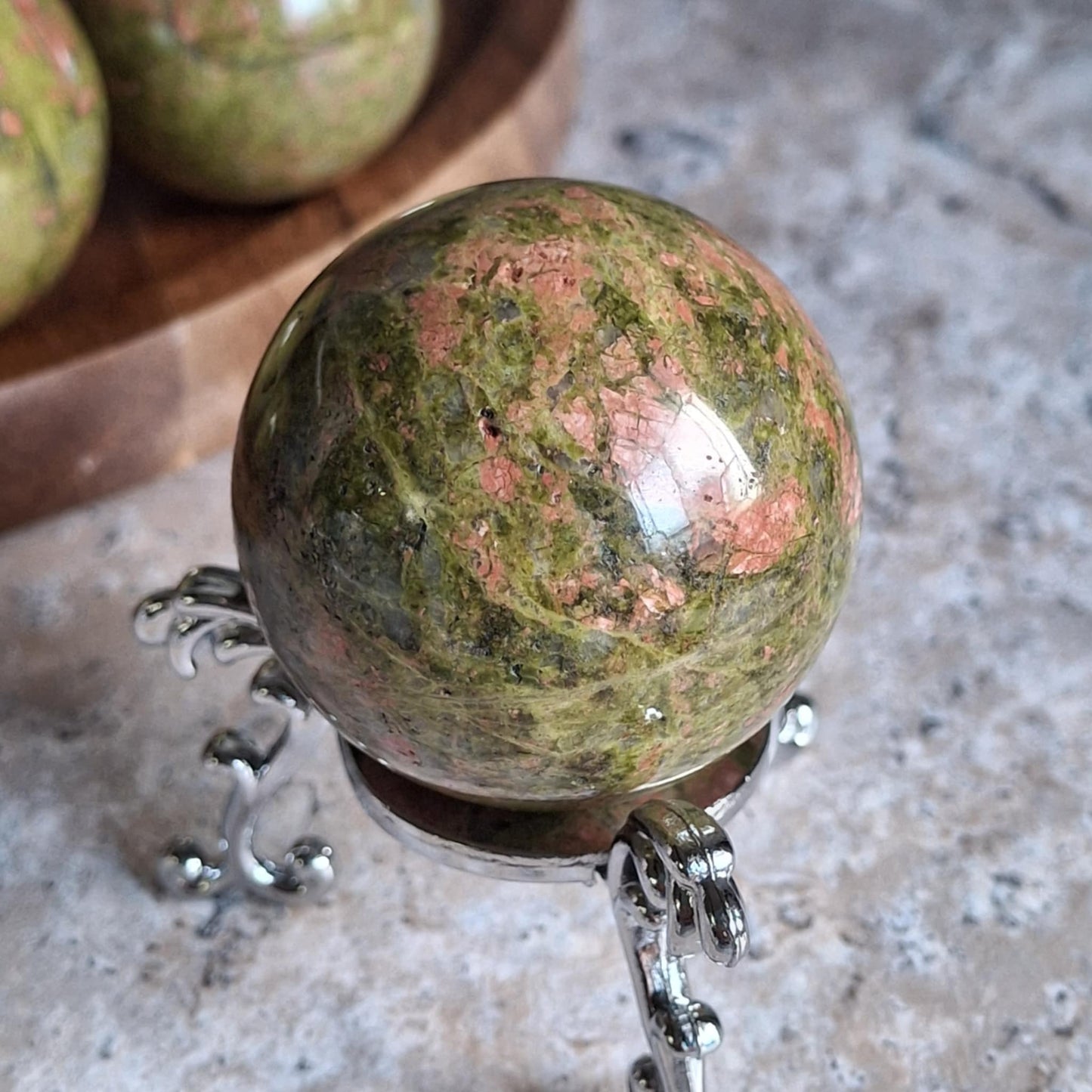 Unakite Mini Spheres