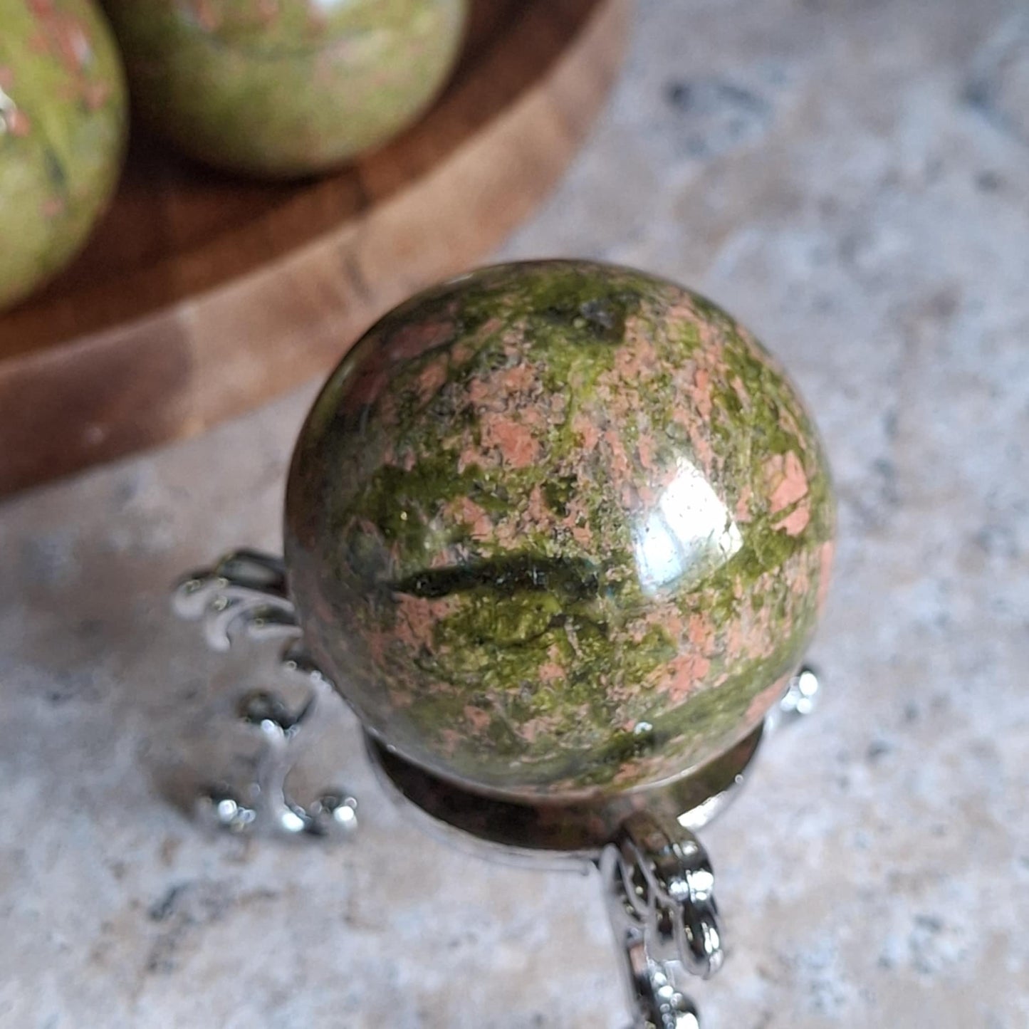 Unakite Mini Spheres